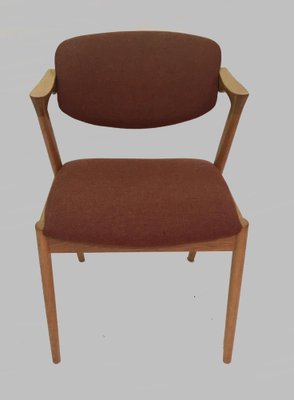 Restored Dining Chairs in Oak by Kai Kristiansen for Andersen Møbelfabrik, 1960s, Set of 4-VVO-1974040