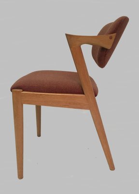 Restored Dining Chairs in Oak by Kai Kristiansen for Andersen Møbelfabrik, 1960s, Set of 4-VVO-1974040