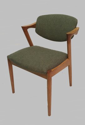 Restored Oak Dining Chairs by by Kai Kristiansen for Andersen Møbelfabrik, 1960s, Set of 8-VVO-1974258