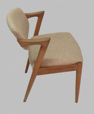 Restored Oak Dining Chairs by by Kai Kristiansen for Andersen Møbelfabrik, 1960s, Set of 8-VVO-1974258