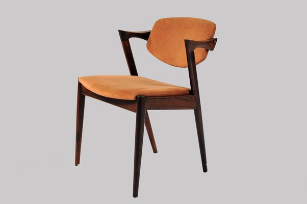 Restored Rosewood Dining Chairs by Kai Kristiansen for Andersen Møbelfabrik, 1960s, Set of 10-VVO-1974026