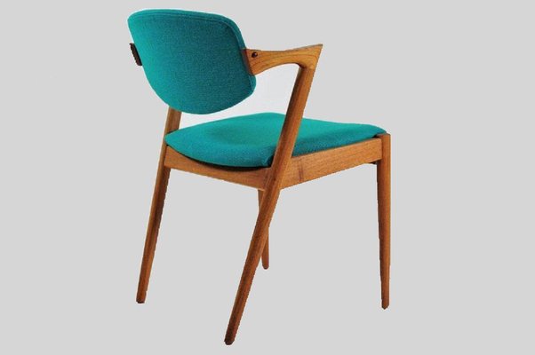 Restored Teak Dining Chairs by Kai Kristiansen for Andersen Møbelfabrik, 1960s, Set of 12-VVO-1973927