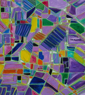 Reticulum - Oil on Canvas by Giorgio Lo Fermo - 1995 1995-ZCI-756868