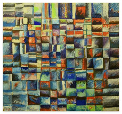 Reticulum - Oil Painting 1999 by Giorgio Lo Fermo 1999-ZCI-756070