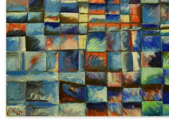 Reticulum - Oil Painting 1999 by Giorgio Lo Fermo 1999-ZCI-756070