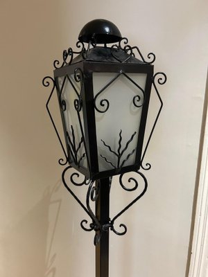 Reverberal Wrought Iron Floor Lamp, 1950s-AVC-1774744