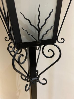 Reverberal Wrought Iron Floor Lamp, 1950s-AVC-1774744