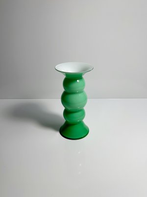 Reversible Candleholder in Milk Glass, Italy, 1970s-VTK-2020009