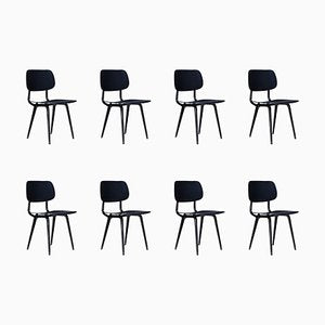 Revolt Dining Room Chairs Set/8 attributed to Friso Kramer, the Netherlands, 1960s, Set of 8-TRW-1803325