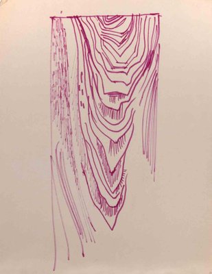 Reynold Arnould, Abstract Composition, Ink Drawing, 1970-ZCI-1788640