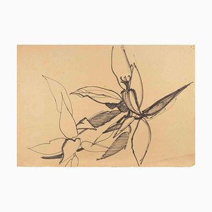 Reynold Arnould, Flowers, 1970s, Drawing-ZCI-1781872