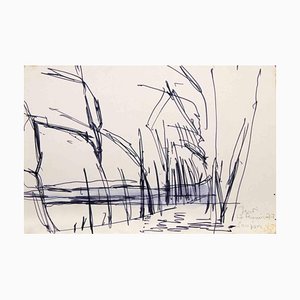 Reynold Arnould, Landscape, 1977, Drawing-ZCI-1781843