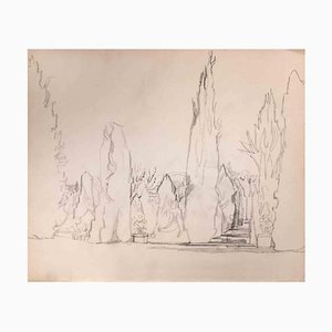 Reynold Arnould, Landscape, Drawing, Mid-20th Century-ZCI-2025324