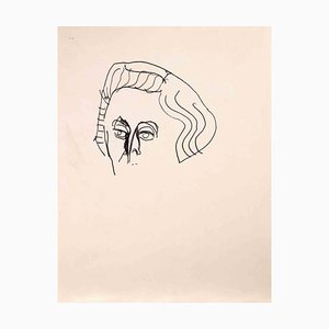 Reynold Arnould, Portrait, 1970s, Drawing-ZCI-1781870