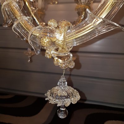 Rezzonico Chandelier with Eight Arms in Murano-SNC-1332477