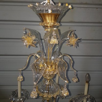 Rezzonico Chandelier with Eight Arms in Murano-SNC-1332477