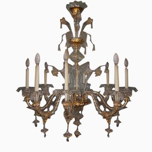 Rezzonico Chandelier with Eight Arms in Murano-SNC-1332477