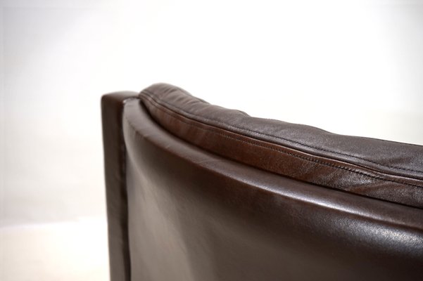 Rh201 Leather Armchair by Robert Haussmann for de Sede, 1960s-HUW-2028861