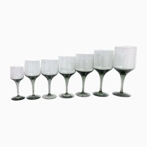 Rhapsody Wine and Shot Glasses by Sven Palmqvist for Orrefors, 1959, Set of 37-AET-1721654