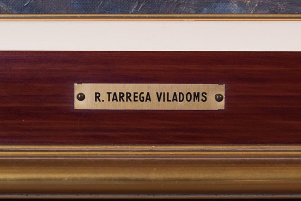 Ricard Tarrega Viladoms, Viejos Olivos, 1978, Oil on Canvas, Framed-AOI-1109960