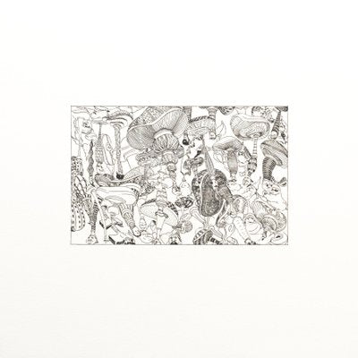 Ricardo Lanzarini, Aglomeración, 2020, Etching-WM-1214663