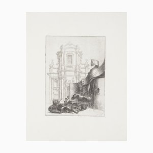 Riccardo Tommasi Ferroni - Baroque Rome - Original Etching - 1965-ZCI-836430