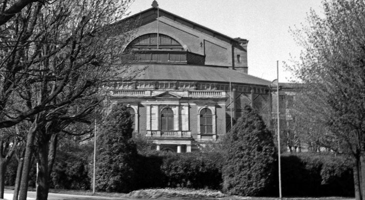 Richard Wagner Festival Opera House at Bayreuth, Germany, 1935, Printed 2021-DYV-997897