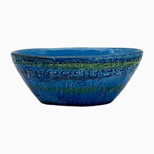 Rimini Blu Bowl by Aldo Landi for Bitossi, Italy, 1960s-PYA-1790506