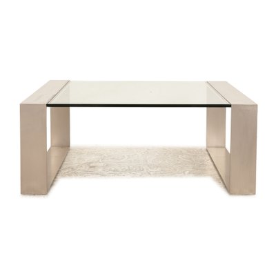 Ring Glass Coffee Table Silver from Who's Perfect-RQW-1748438