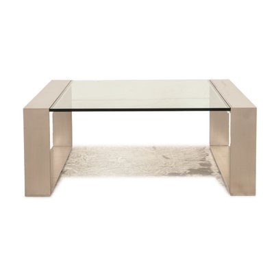 Ring Glass Coffee Table Silver from Who's Perfect-RQW-1748438