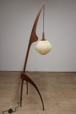 Rispal Floor Lamp in Teak, 1960-IZV-2035389