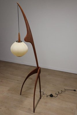 Rispal Floor Lamp in Teak, 1960-IZV-2035389