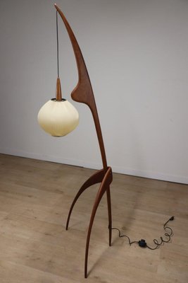 Rispal Floor Lamp in Teak, 1960-IZV-2035389