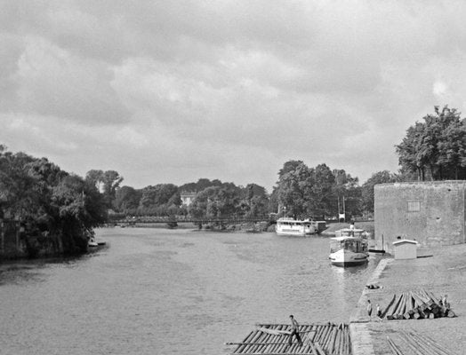 River in the Old City of Kassel, Germany, 1937, Printed 2021-DYV-1000886