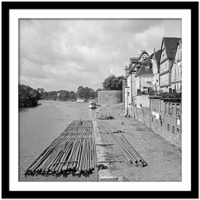 River in the Old City of Kassel, Germany, 1937, Printed 2021-DYV-1000886