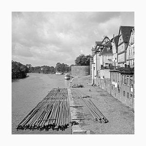 River in the Old City of Kassel, Germany, 1937, Printed 2021-DYV-1000886