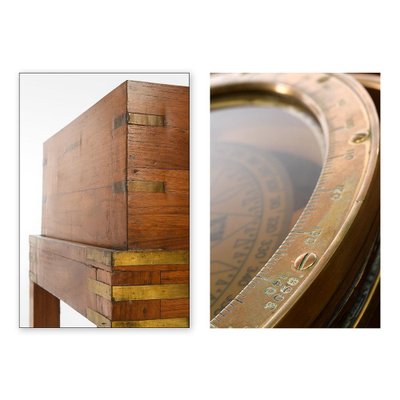 Road Compass Wooden Table by B.Cooke & Son ltd-NQ-625156