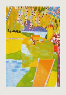 Roberto Ortuno, Jardin, 1985, Lithograph-FMZ-1137665