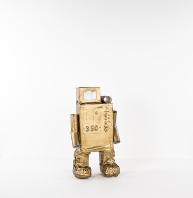 Roboter No. 350 in Golden Cardboard by Philip Lorenz, 2010-VLO-1030687