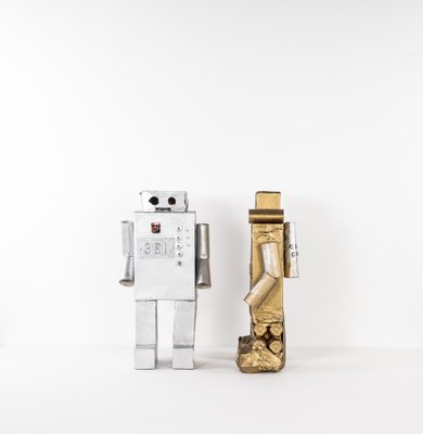 Roboter No. 350 in Golden Cardboard by Philip Lorenz, 2010-VLO-1030687