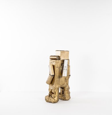 Roboter No. 350 in Golden Cardboard by Philip Lorenz, 2010-VLO-1030687