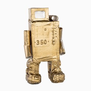 Roboter No. 350 in Golden Cardboard by Philip Lorenz, 2010-VLO-1030687