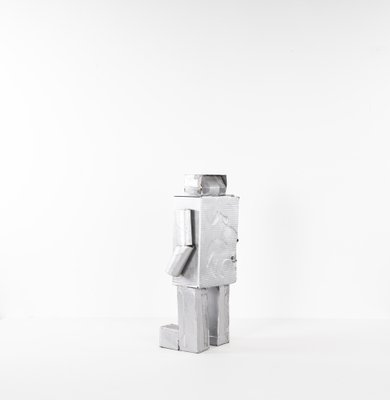 Roboter No. 351 in Silver Cardboard by Philip Lorenz, 2010-VLO-1030690