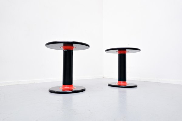 Rocchetto Side Tables by Ettore Sottsass for Poltronova, 1964, Set of 2-FGA-922543