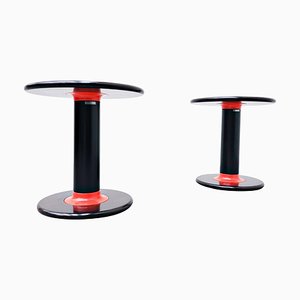 Rocchetto Side Tables by Ettore Sottsass for Poltronova, 1964, Set of 2-FGA-922543