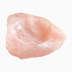 Rock Crystal Ashtray in Rose Color-UR-1724385