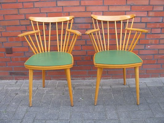 Rockabilly Dining Chairs, 1950s, Germany, Set of 2-SZW-887964