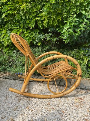 Rocking Armchair Attributed to Franco Albini, 1950s-SSK-998158