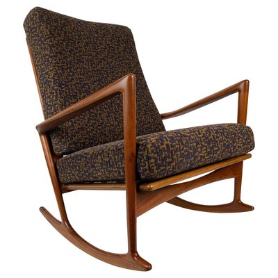 Rocking Chair by Ib Kofod-Larsen for Christian Linnebergs Møbelfabrik, 1962-BAF-763489