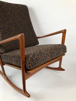 Rocking Chair by Ib Kofod-Larsen for Christian Linnebergs Møbelfabrik, 1962-BAF-763489